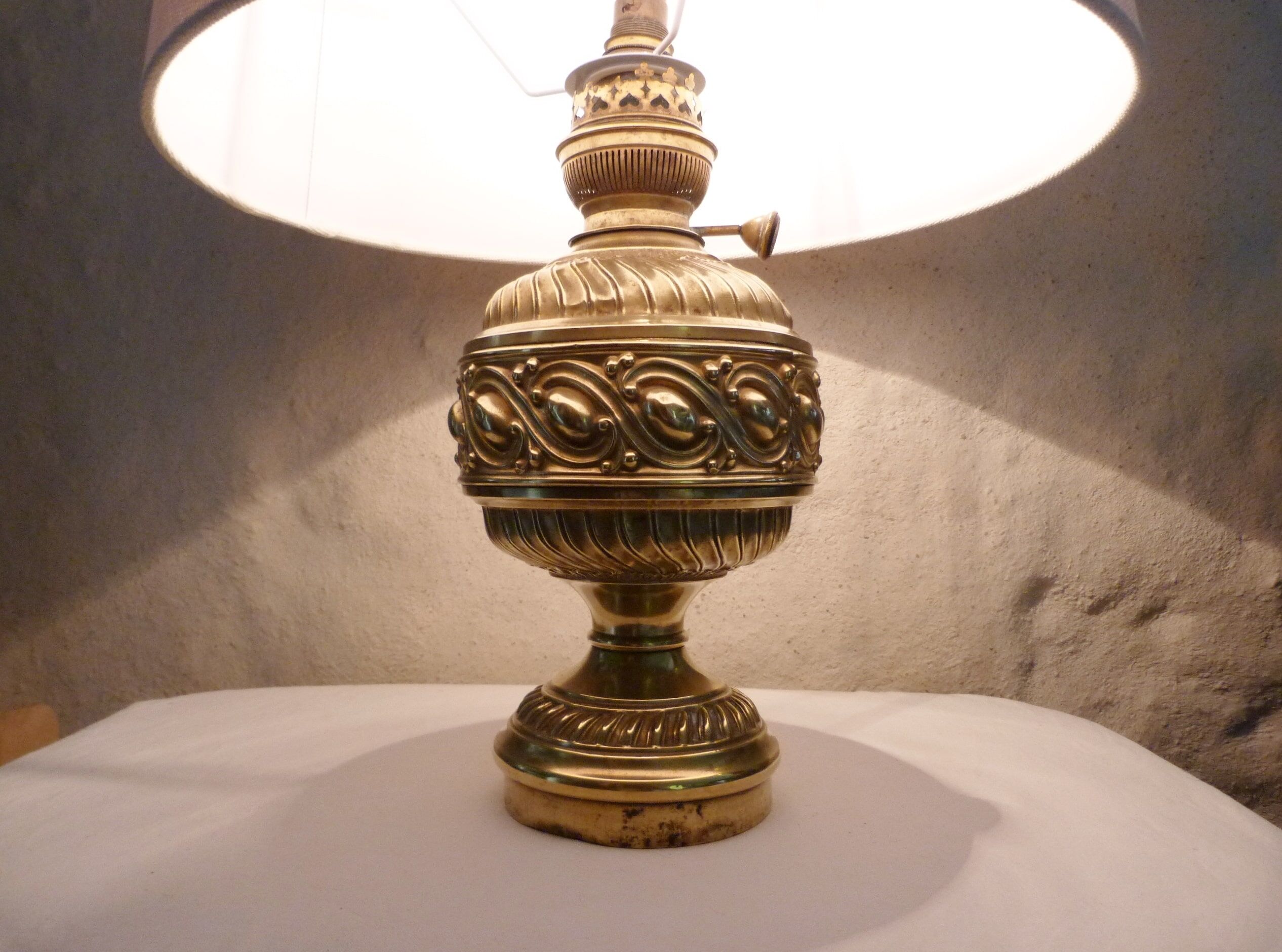 Brass lamp
