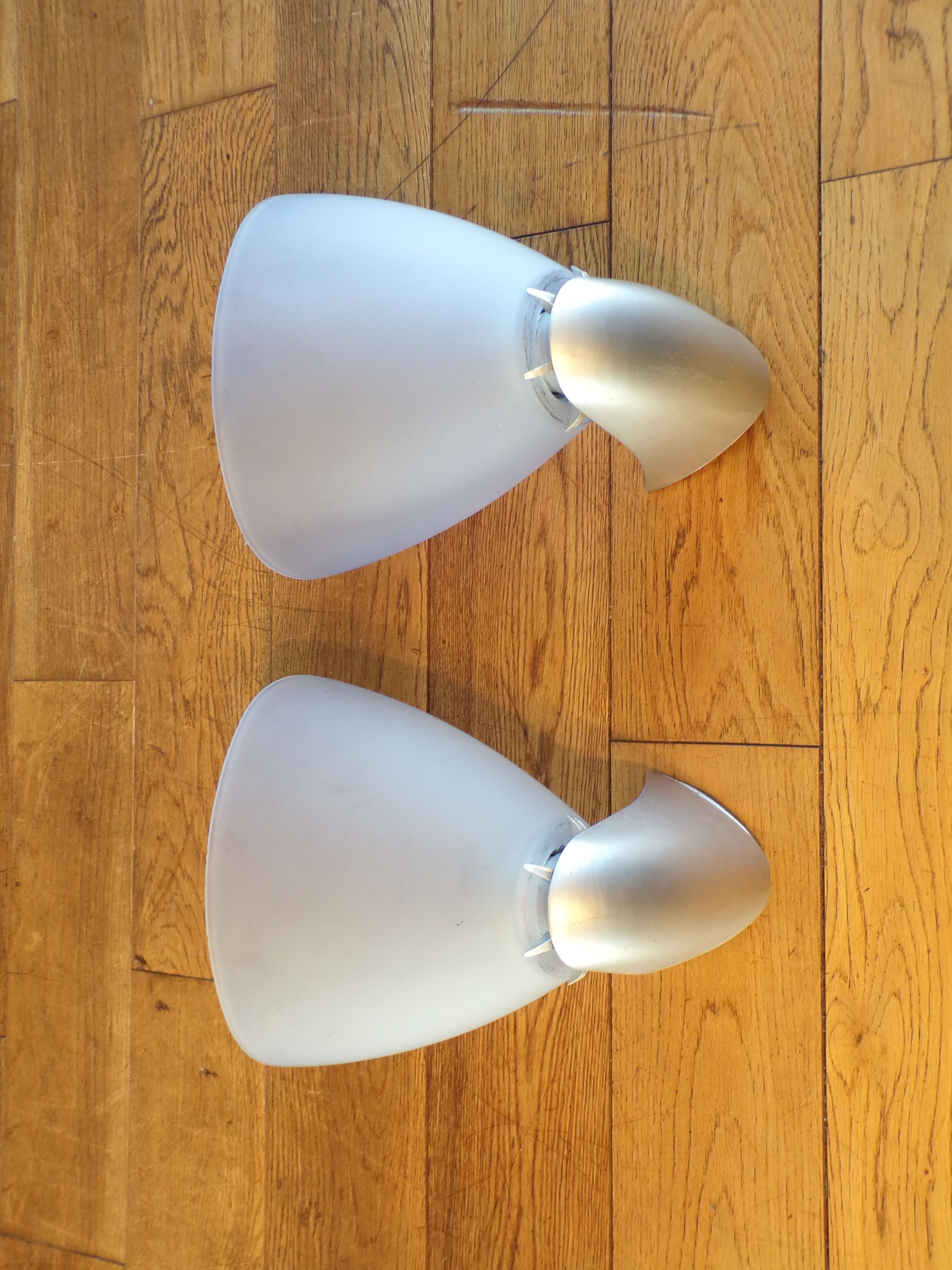 Pair dolly wall light  by Franco Mirenzi for Valenti