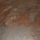 Table d'appoint brutaliste ronde