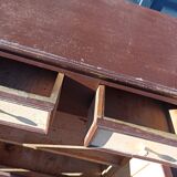 Low Parisian buffet Solid support height two doors 2 drawers