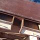 Low Parisian buffet Solid support height two doors 2 drawers