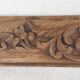 Finely carved wooden pediment