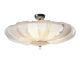 Lustre Spoutnik contemporain en verre de Murano, montage encastré, style Mazzega, lot de 2