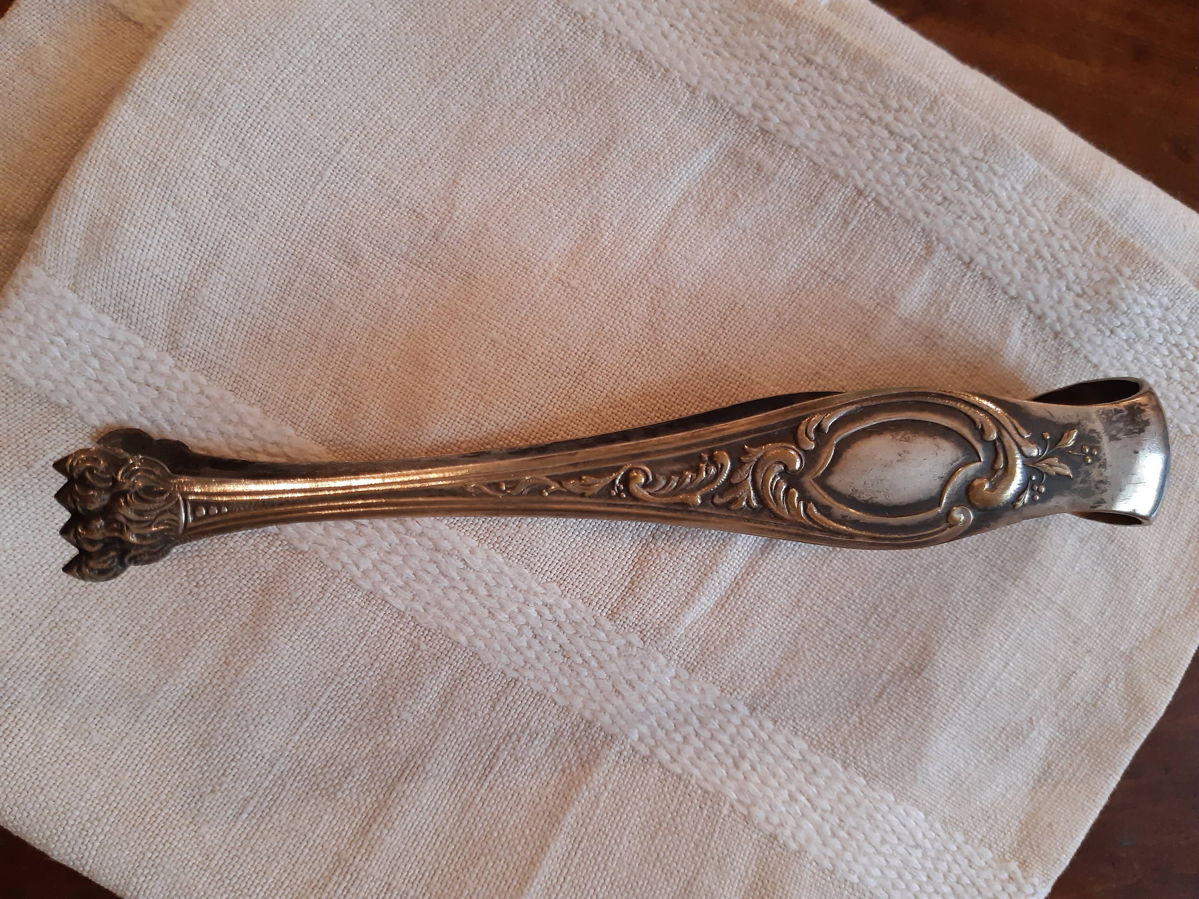Art Nouveau sugar tongs