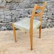 Ensemble de 4 chaises scandinaves dépareillées