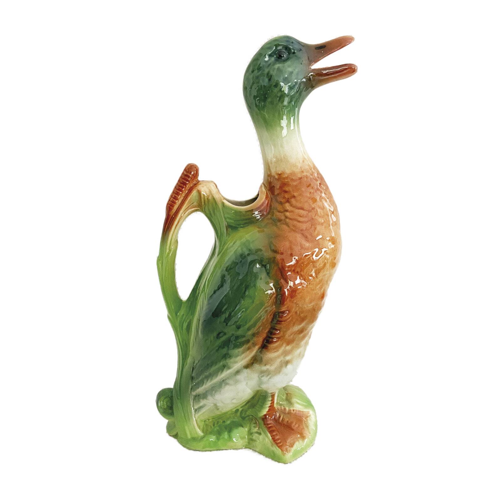 Duck jug – Faïencerie de Saint-Clément, 1970s