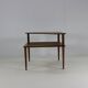 Danish design teakwood minerva corner table by Peter Hvidt & Orla Molgaard-Nielsen