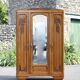 Art deco cabinet, wooden cabinet, vintage storage unit