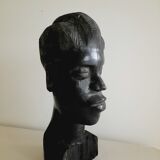 Black wooden head