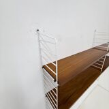Mid-Century Nisse Strinning string design teak wall unit , 1960s