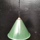 Suspension cone enamelled sheet metal