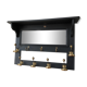 Porte-manteau mural avec miroir