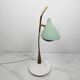 Lampe de table avec pied en marbre par Oscar Torlasco, Italie 1955