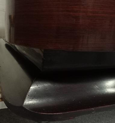 Rosewood art deco desk