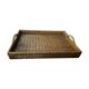 Plateau osier vintage