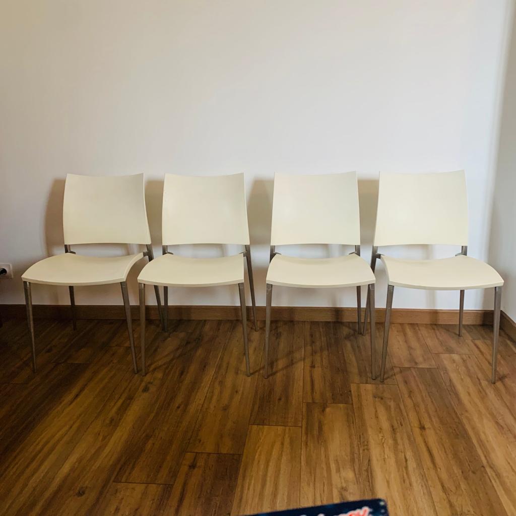 Lot de 4 chaises Desalto Sand
