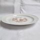 Plat en porcelaine de Limoges