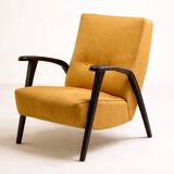 Armchair, attributed to Krásná jizba / ÚLUV, 1950s–1960s, Czechoslovakia