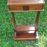 Lyre side table