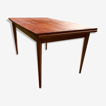 teak dining table with extensions 1960