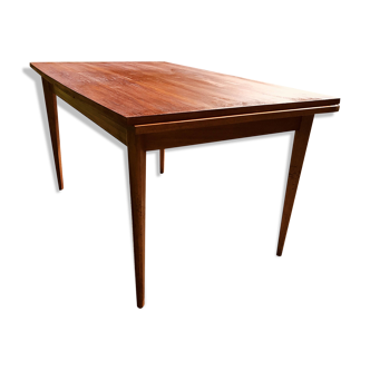 teak dining table with extensions 1960