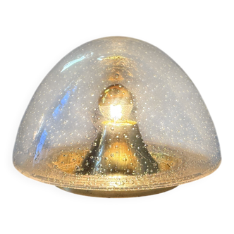 Hoffmeister bubble glass gold ceiling or wall lamp