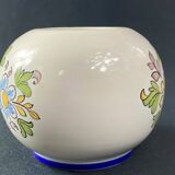 Earthenware ball vase from Nevers Montagnon