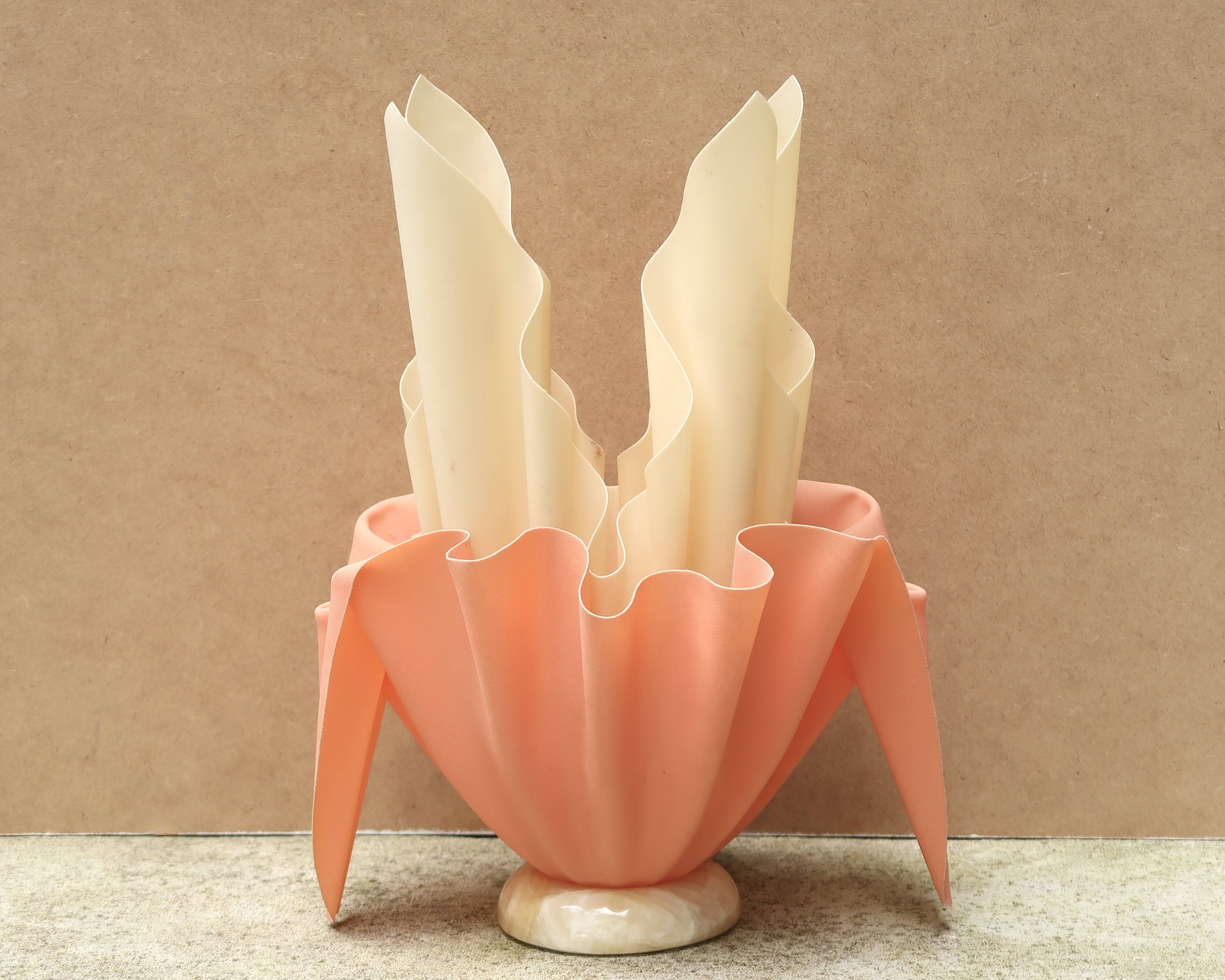 Georgia Jacob Crumpled Lamp, 1980s