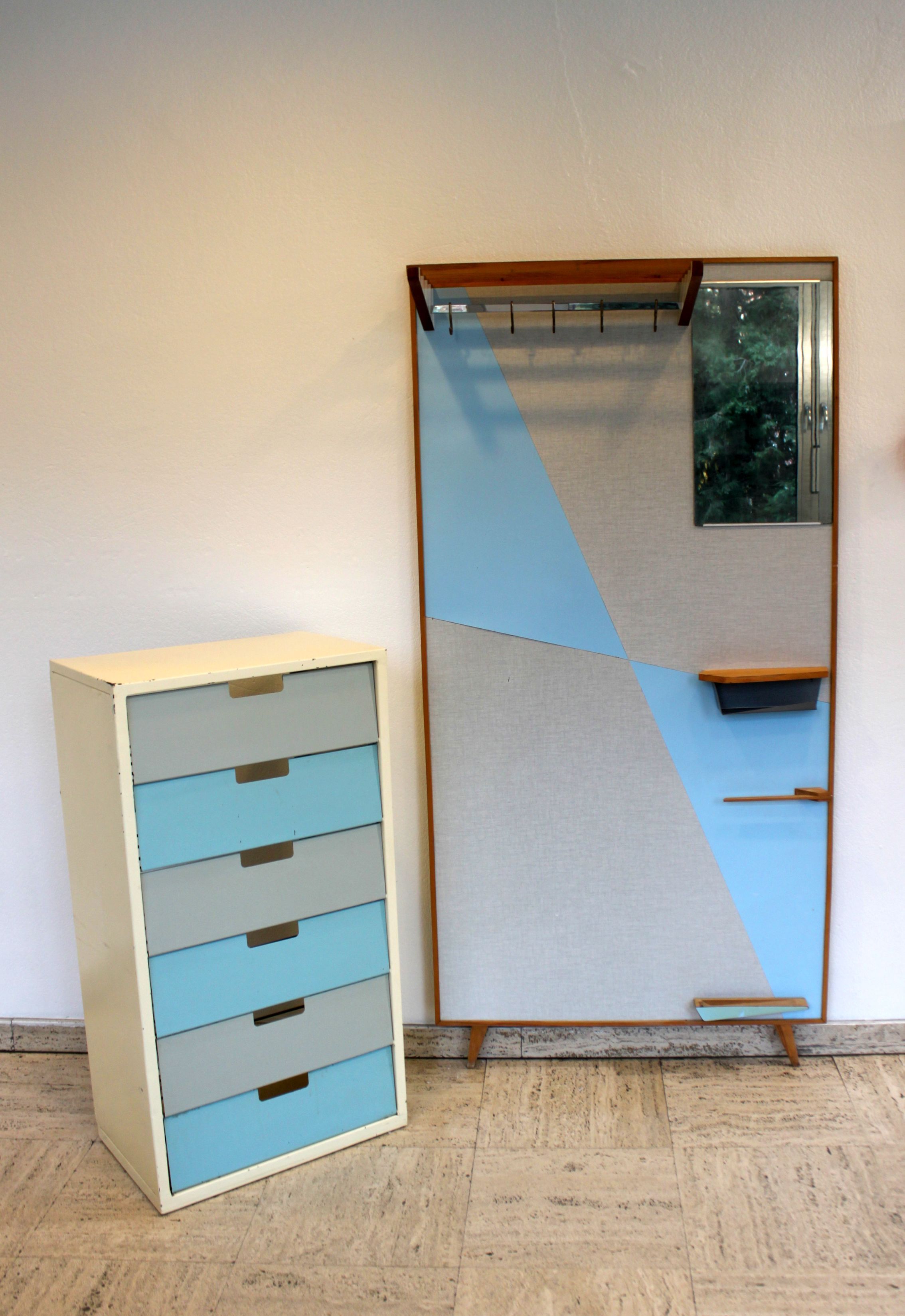 Entrance dressing room by Drevotvar, Czechoslovakia, 1960.