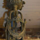 Lustre en bronze style louis XVI