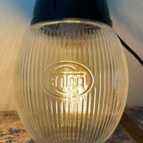 Set of two vintage industrial walkmen made of prismatic glass