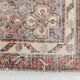 Tapis antique turc en laine rose fait à la main