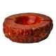 Red alabaster ashtray by Romano Bianchi, Italy, 1970