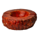 Red alabaster ashtray by Romano Bianchi, Italy, 1970