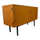 Meuble vintage en bois (commode, meuble TV) avec cadre noir