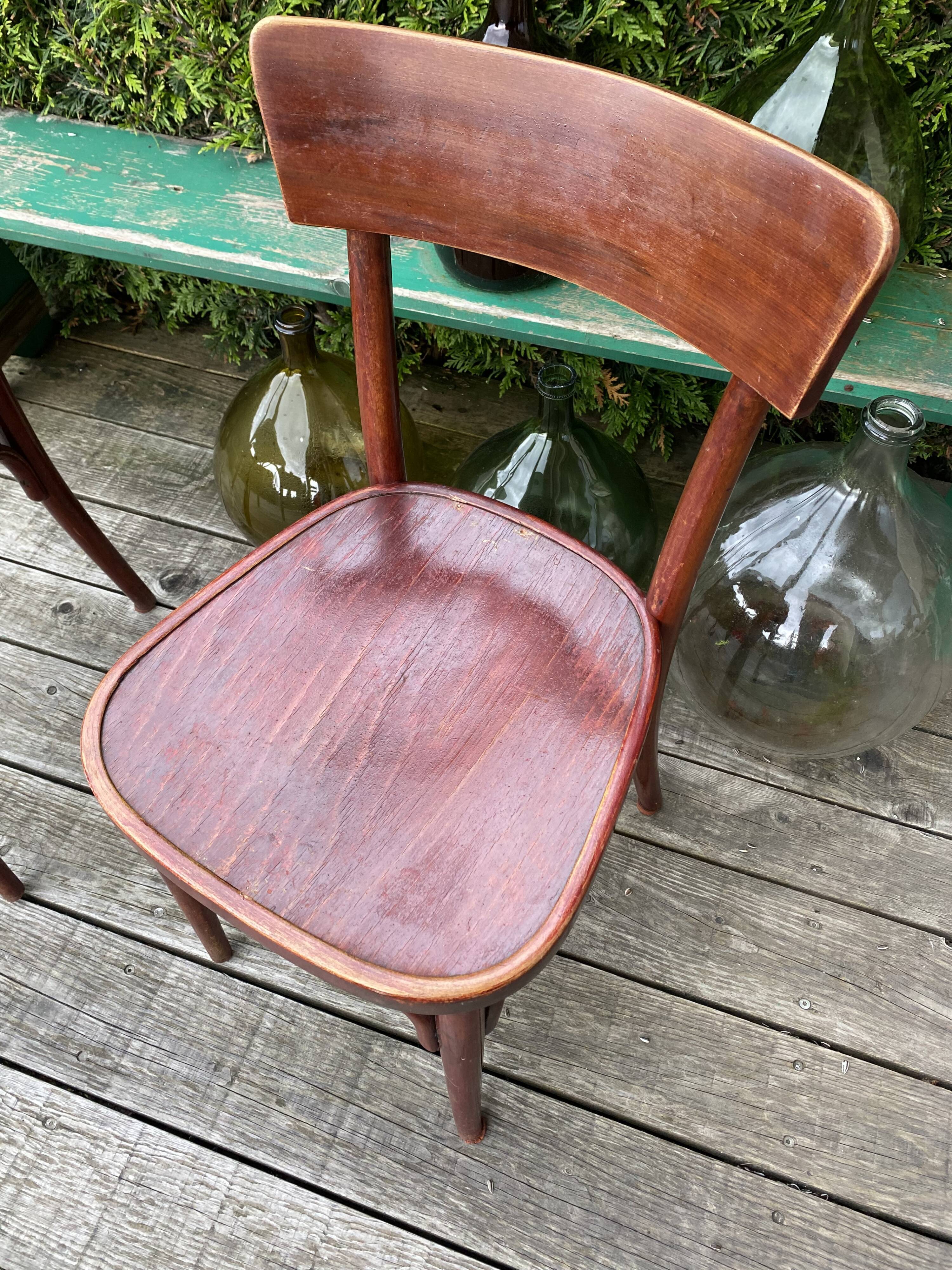 Thonet bistro chairs