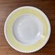 Yellow “FB 37” plates and dish