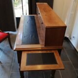 Louis Philippe 19th-century walnut desk Louis Philippe