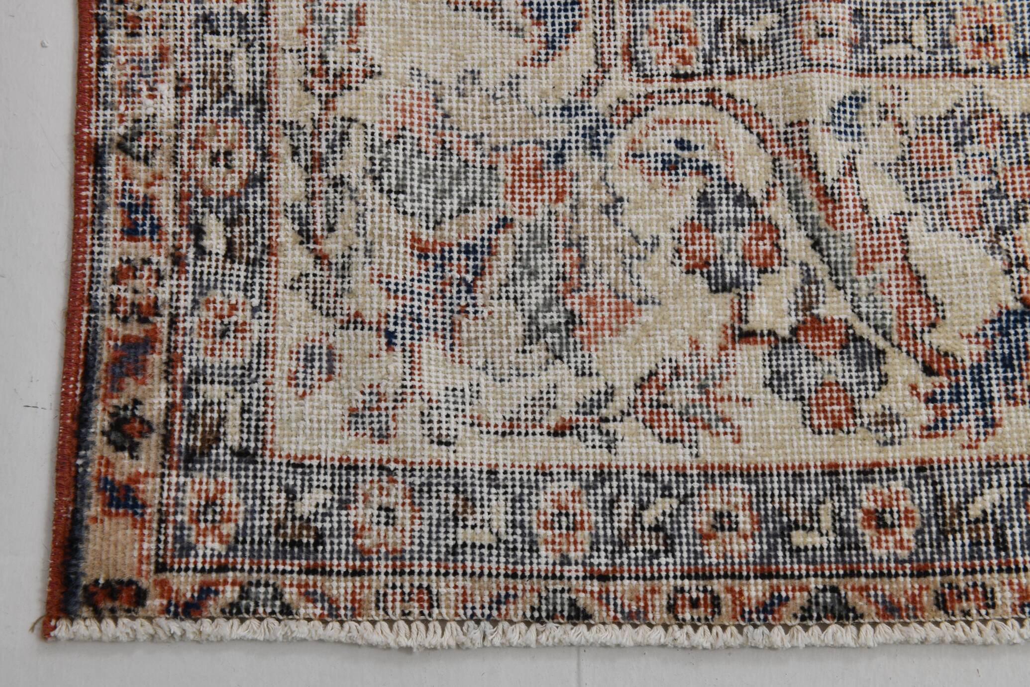 8x12 Persian Red & Blue Floral Persian Rug, Rugs For Living Room, 260x366Cm