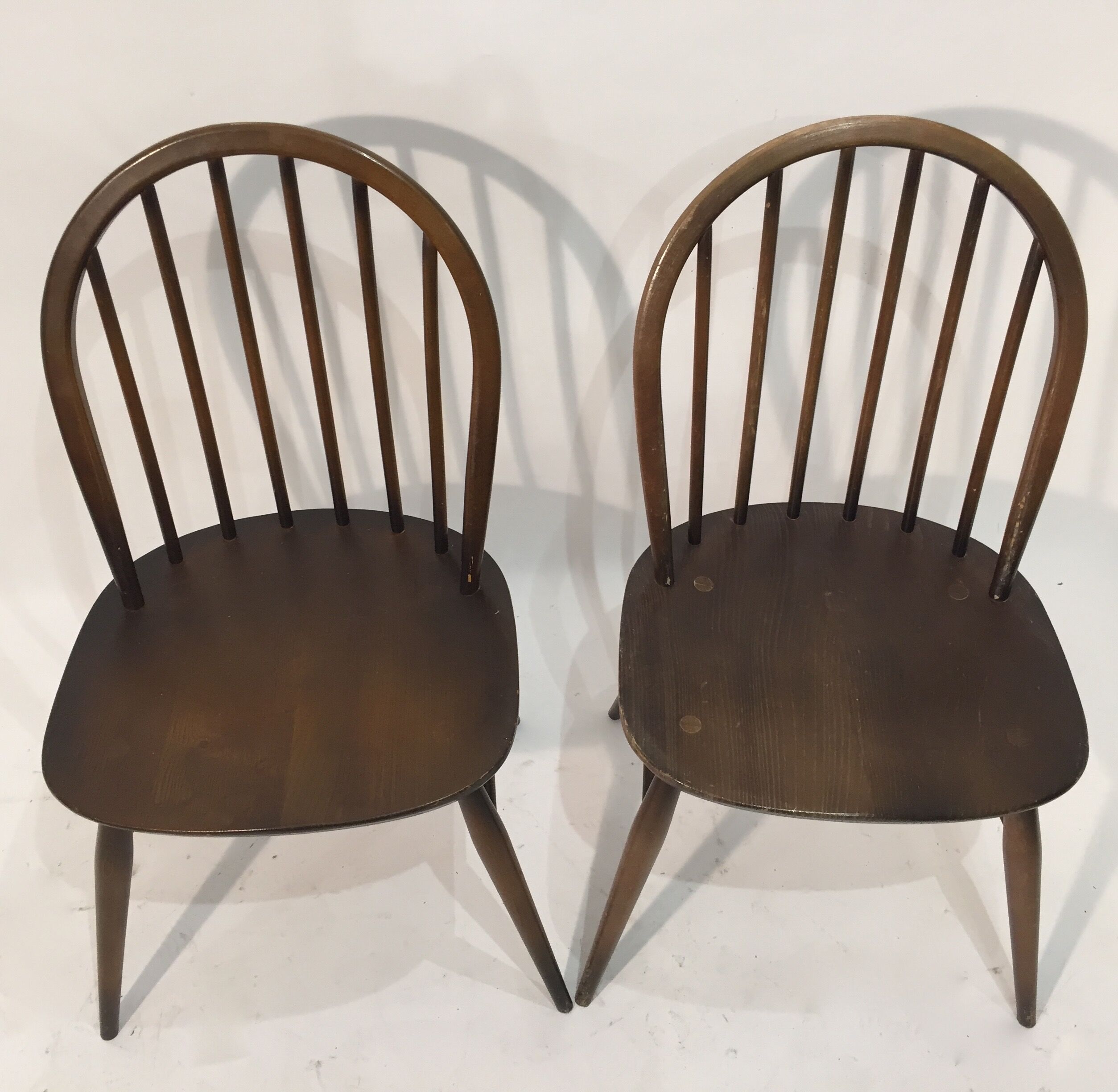 Set of 4 Windsor chairs Ercol