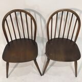 Set of 4 Windsor chairs Ercol