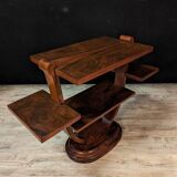 Art Deco Walnut Side Table