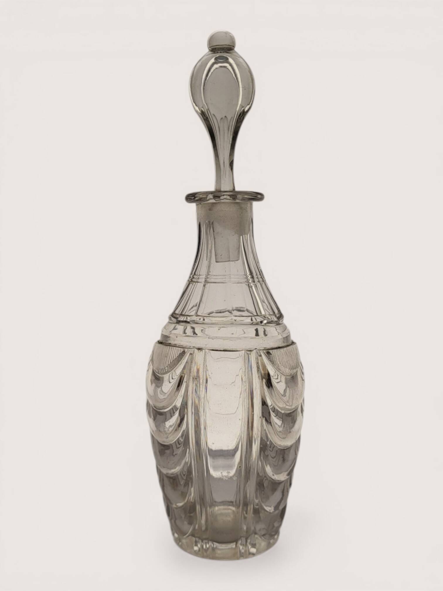 Art Deco glass bottle