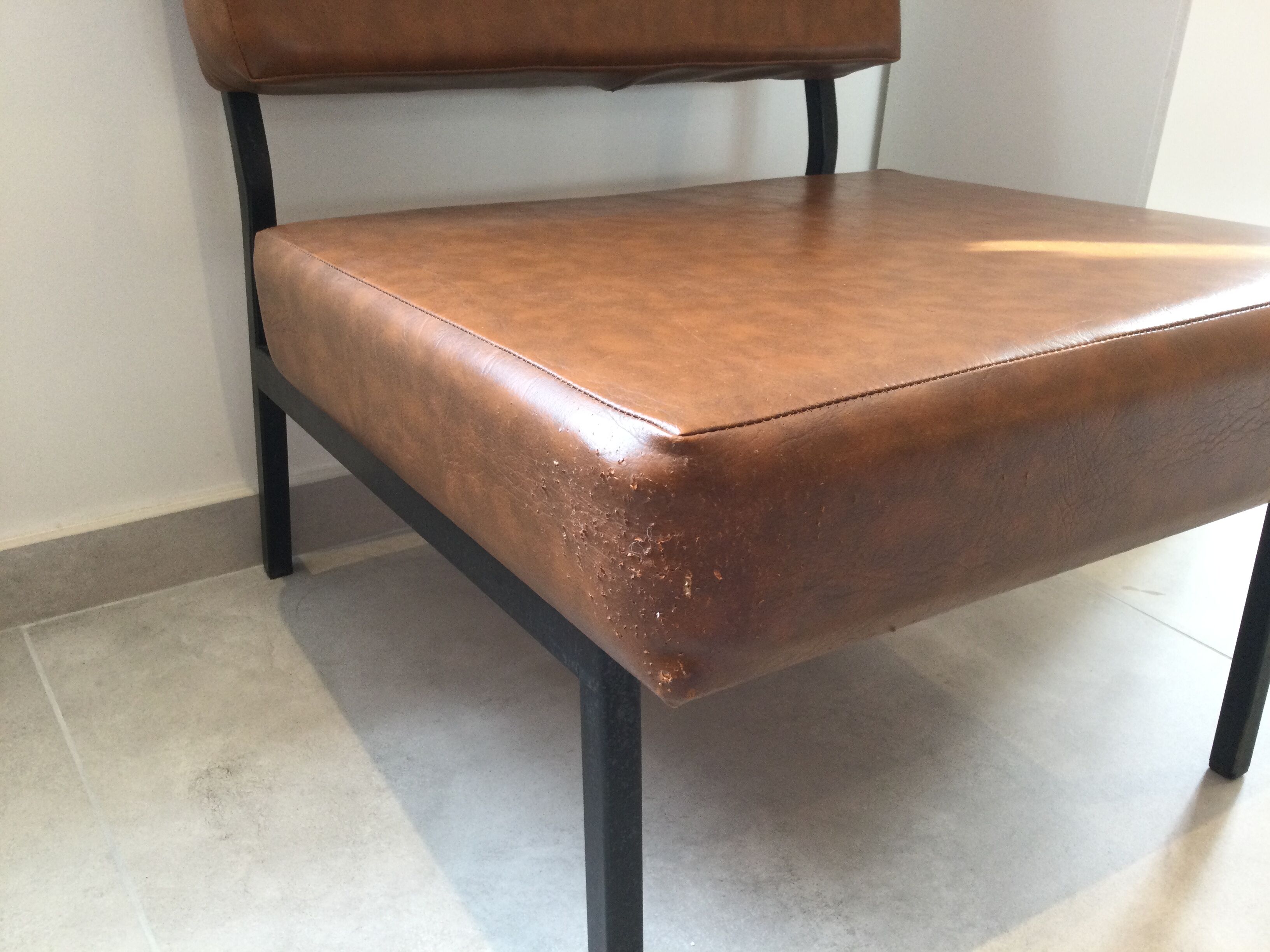 Pair of skai and black metal heaters