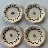 Dessert plates signed FPB