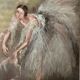 Pastel by Yvette Chauviré, the greatest French prima ballerina of the 20th century