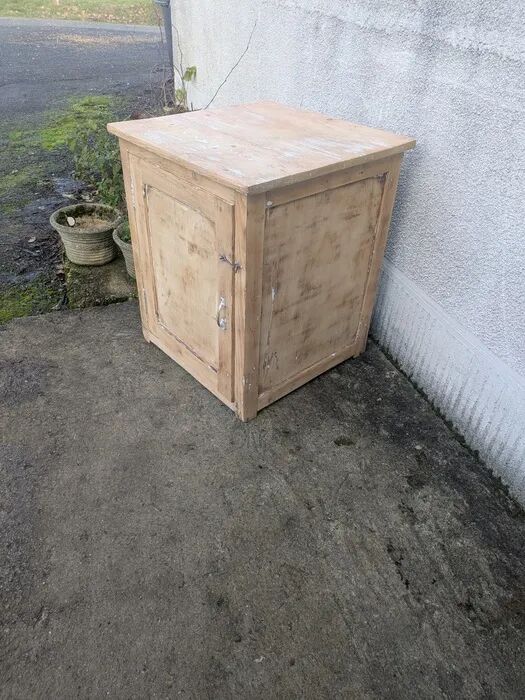 Antique wooden sideboard