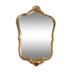 Old golden mirror rococo