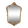 Old golden mirror rococo