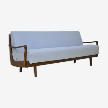 Scandinavian style folding sofa bed, 1960s